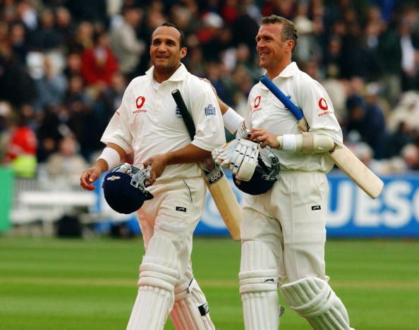 Mark Butcher was married to Alec Stewart's sister Judy