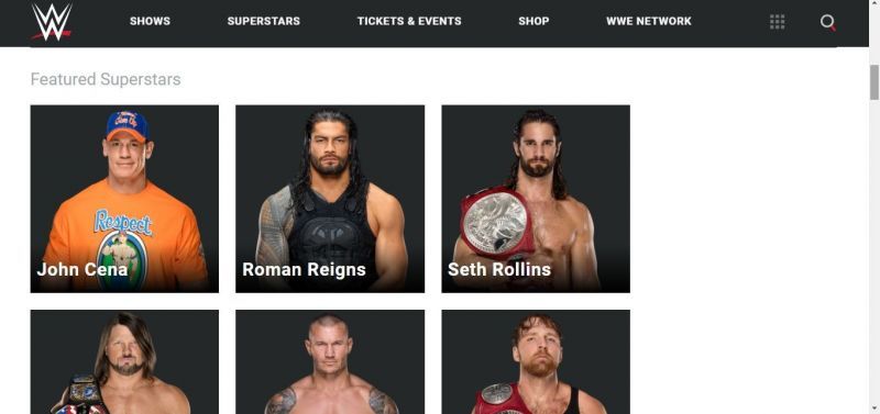 Featured Stars for Survivor Series