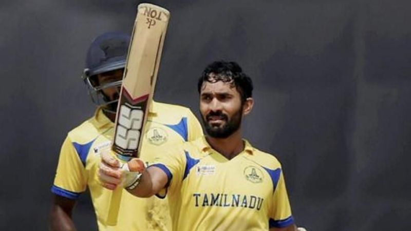 Image result for dINESH KARTHIK batting for TN