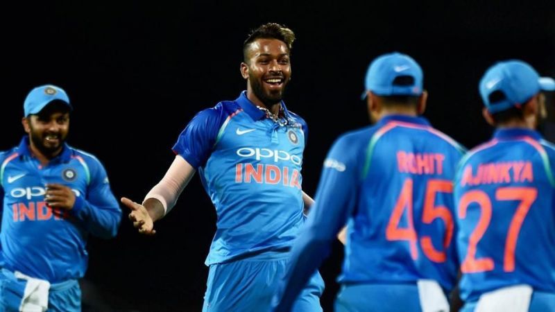 Hardik Pandya was crowned the Player of the Man