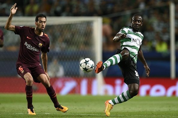 Sporting CP v FC Barcelona - UEFA Champions League