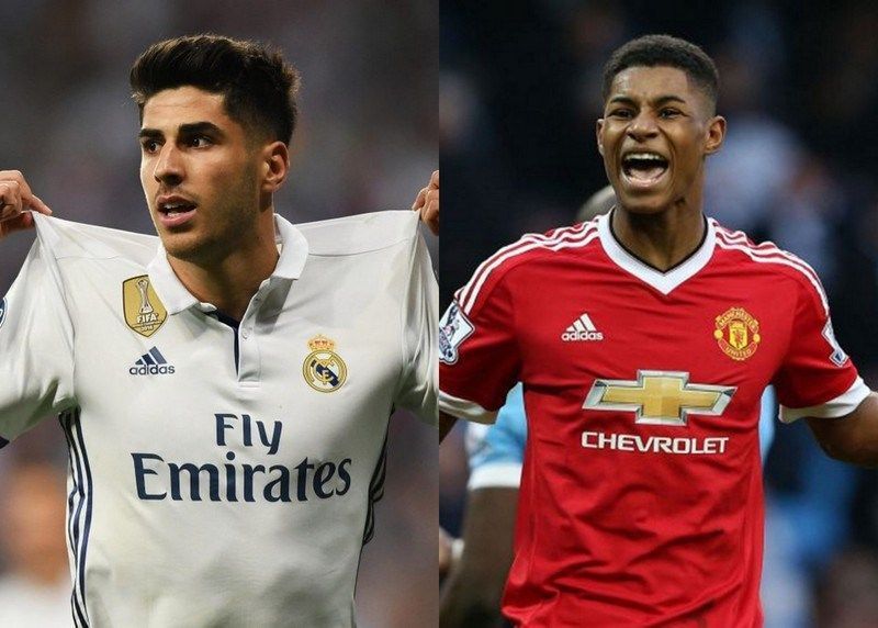 Image result for Rashford and Asensio