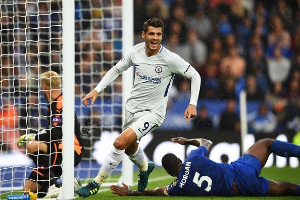 Alvaro Morata gave Chelsea the lead