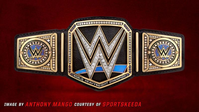 WWE Championship blue