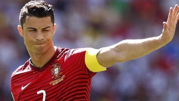 Portugal Ace Cristiano Ronaldo in National duty.