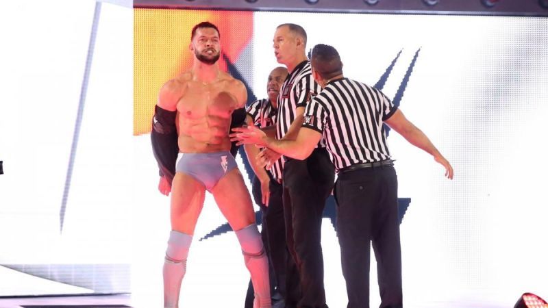 Finn Balor debuted new trunks