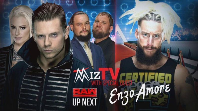 Miz buried Enzo on camera, this week!