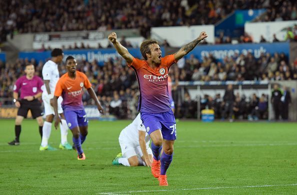 Swansea City v Manchester City - EFL Cup Third Round