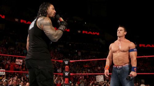 John Cena and Roman Reigns will go head to head at WWE No Mercy