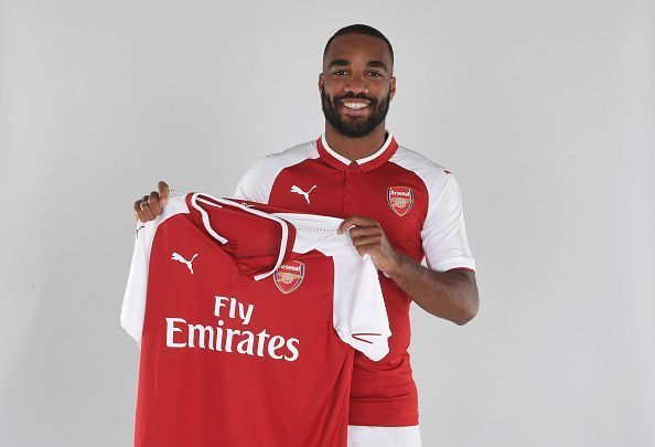 Lacazette moved to Arsenal earlier this season