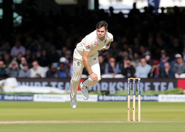 A textbook bowling action - Anderson's greatest strength