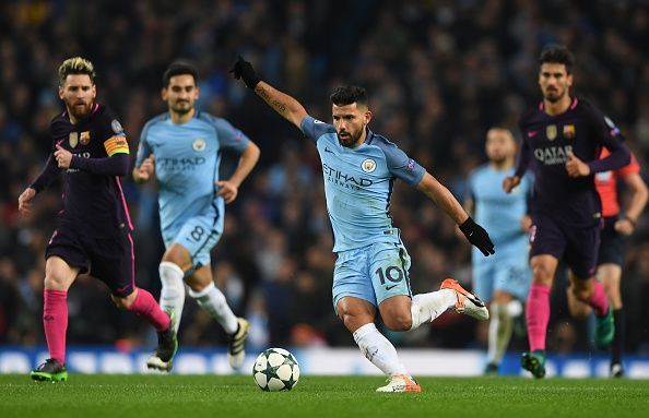 Manchester City FC v FC Barcelona - UEFA Champions League