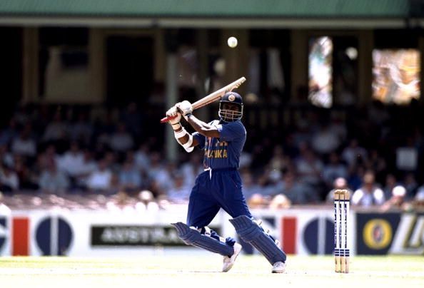 Carlton United Australia v Sri Lanka  Sanath Jayasuriya