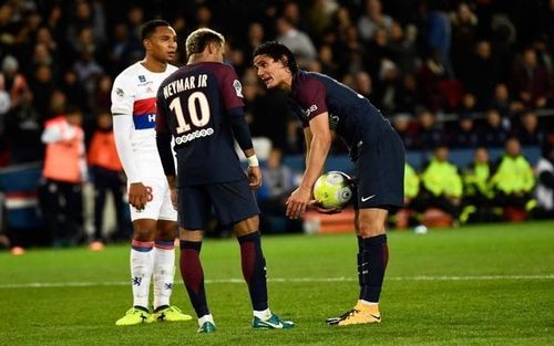 Image result for neymar cavani brawl