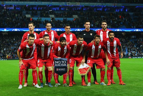 Manchester City FC v Sevilla FC - UEFA Champions League