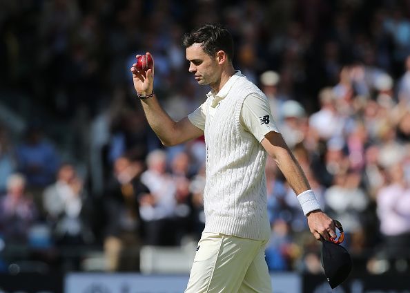 Anderson became the first Englishman to take 500 wickets