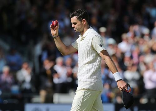 Anderson became the first Englishman to take 500 wickets