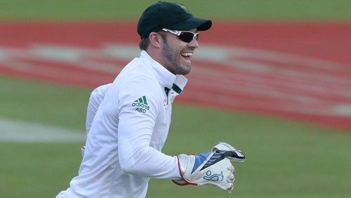 Image result for AB de Villiers Test catches as wk