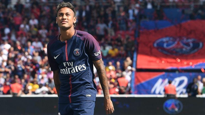 Neymar Jr. with PSG.