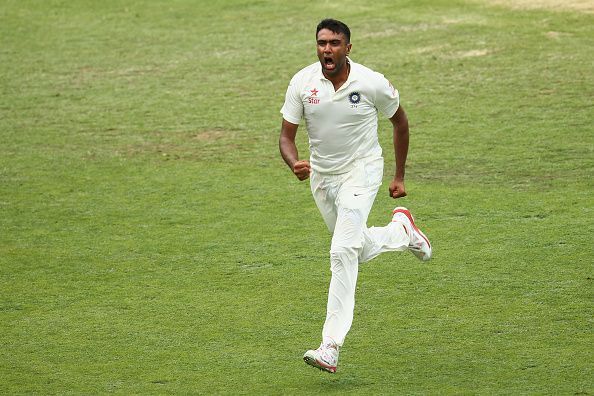 Ashwin picked up 5 wickets in the match against Leicestershire