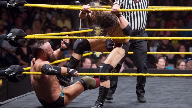 Adam Cole made his in-ring NXT debut