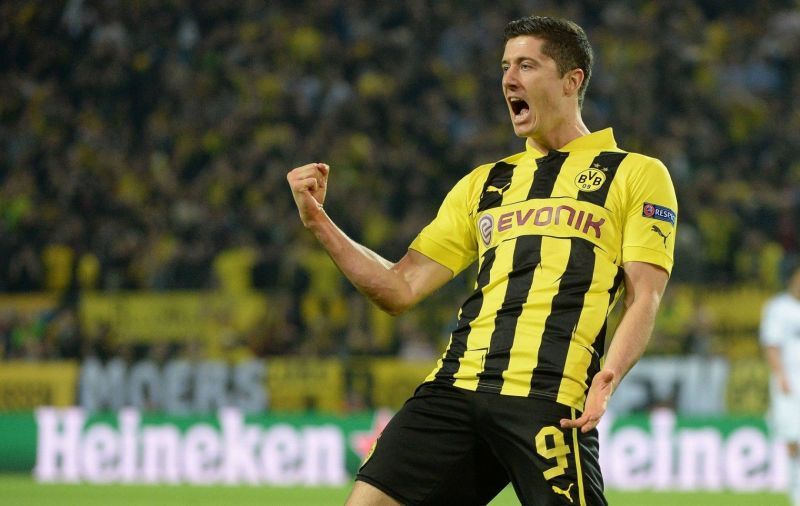 Lewandowski became a world class striker under Jurgen Klopp