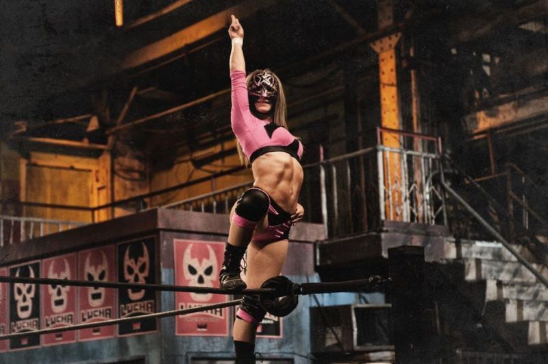 Sexy Star of Lucha Underground/AAA with her trademark mask