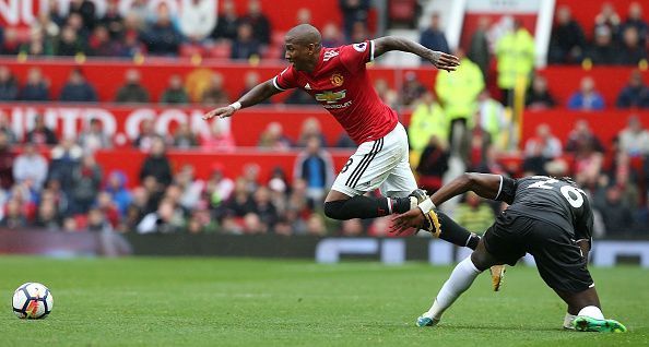 Young&#039;s combination with Rashford was a constant threat for Palace