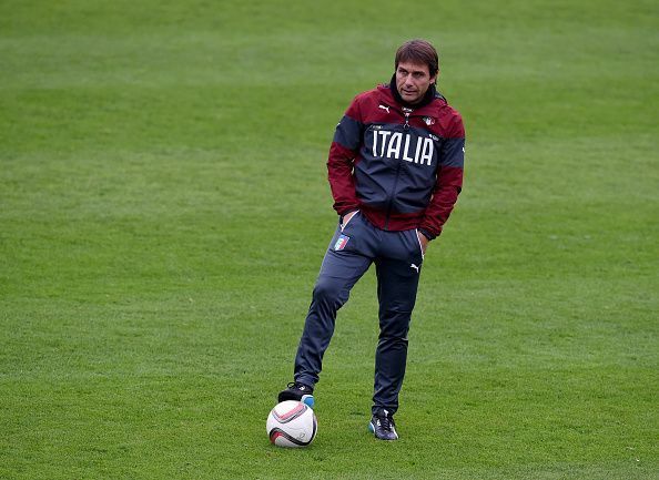 Italy Training Session And Press Conference