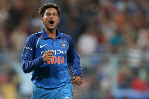 Kuldeep Yadav hogged the limelight with a terrific hat-trick late in the innings