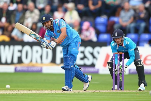 Rohit Sharma suffered a finger injury during the second ODI in Bristol