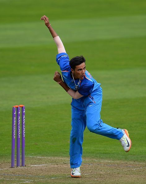 Abhishek in action in England