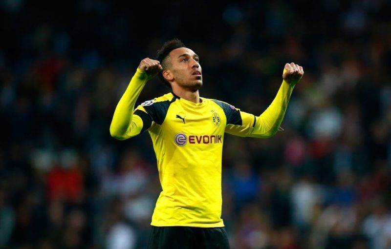 Aubameyang won the Golden Boot in Bundesliga last season beating Robert Lewandowski