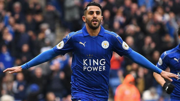 Mahrez was named PFA Player of the Year in 2015/16