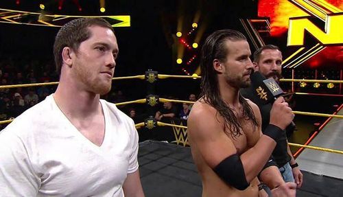 Adam Cole (Center) is highly respected for his work in the indies.