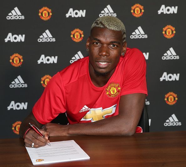 Paul Pogba's transfer record was shattered this past summer