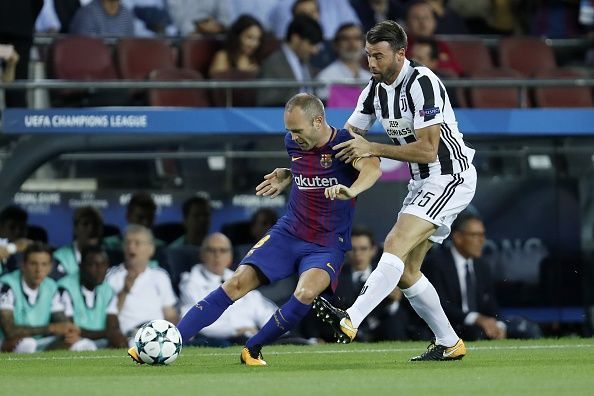 Andres Iniesta Barcelona Juventus