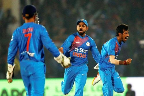 Both MS Dhoni and Virat Kohli have played a vital part in Chahal's success