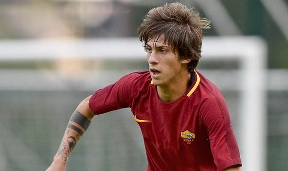 Antonucci is yet to sign his first professional contract with AS Roma