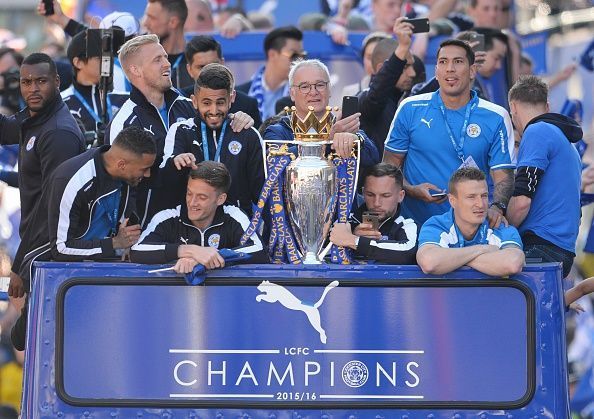 Leicester City&#039;s title parade