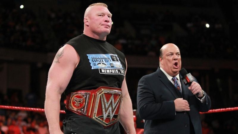 Brock Lesnar and Paul Heyman