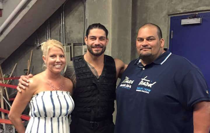 Roman Reigns and his brother Rosey