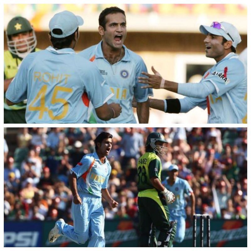 Irfan Pathan and RP Singh were wreaking havoc in the Pakistan batting