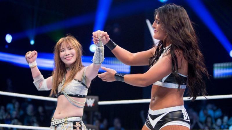 Kairi Sane and Tessa Blanchard