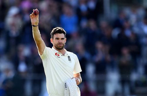 Anderson entered the record books on day two of the Lord's Test