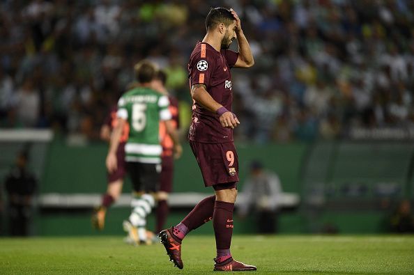 Sporting CP v FC Barcelona - UEFA Champions League