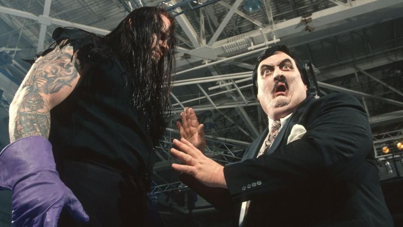 The Dead Man and his most trusted confidante (for a while, at least), Paul Bearer