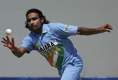 JP Yadav made his debut against the West Indies.