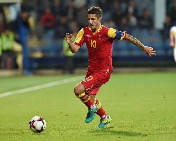 Montenegro will be looking up to captain Jovetic