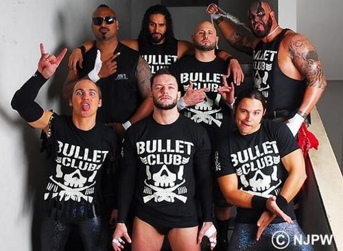 Bullet Club under the leadership of Finn Balor